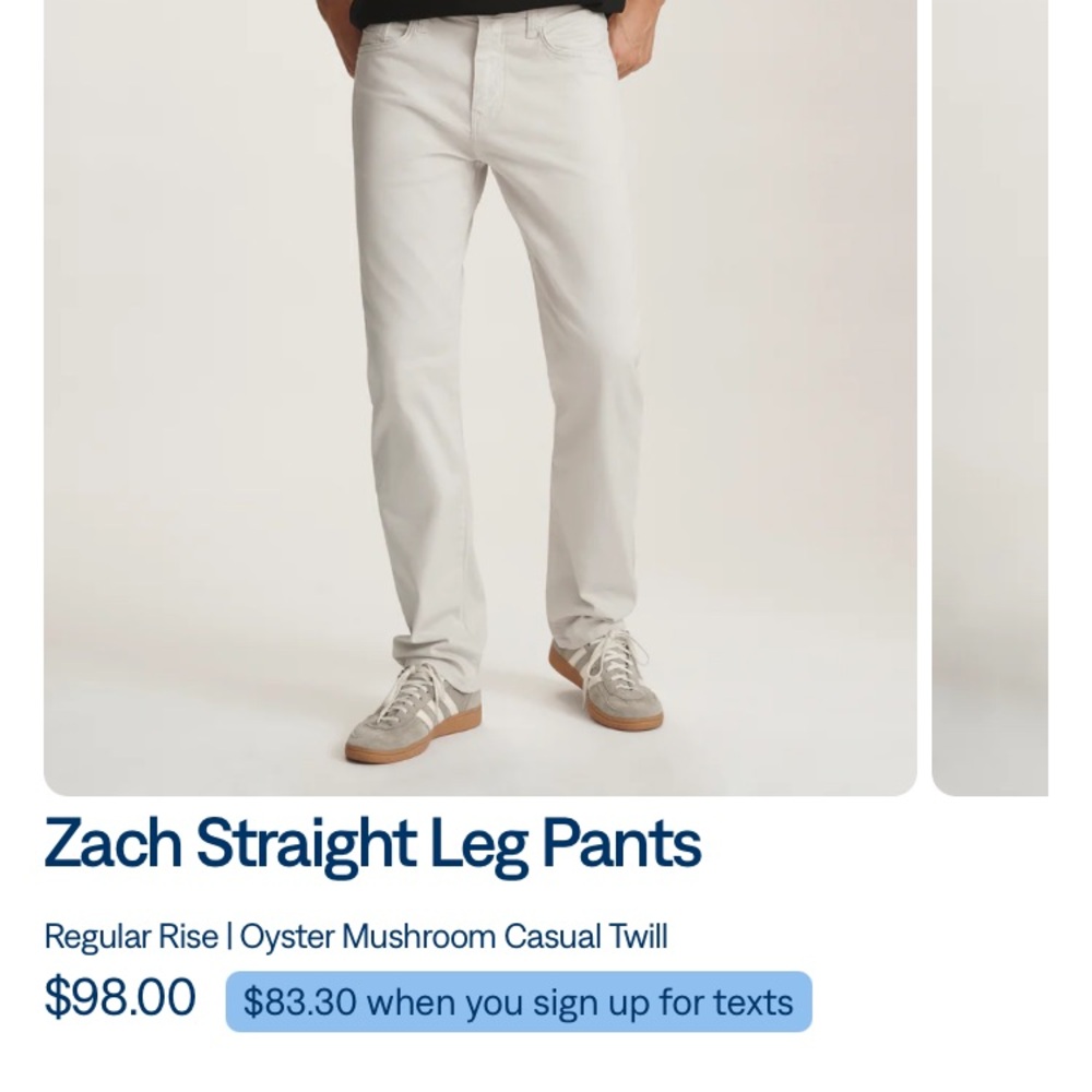 Mavi twill 5 pocket pants